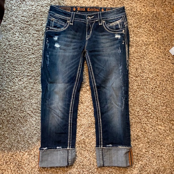 Rock Revival Denim - Rock Revival Capris